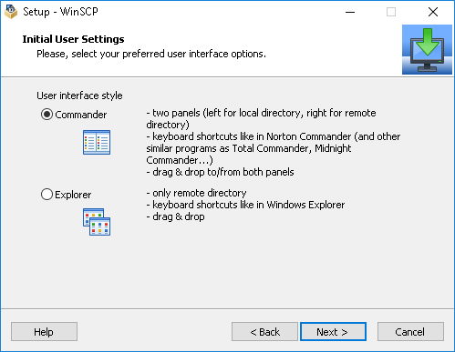 winscp commander